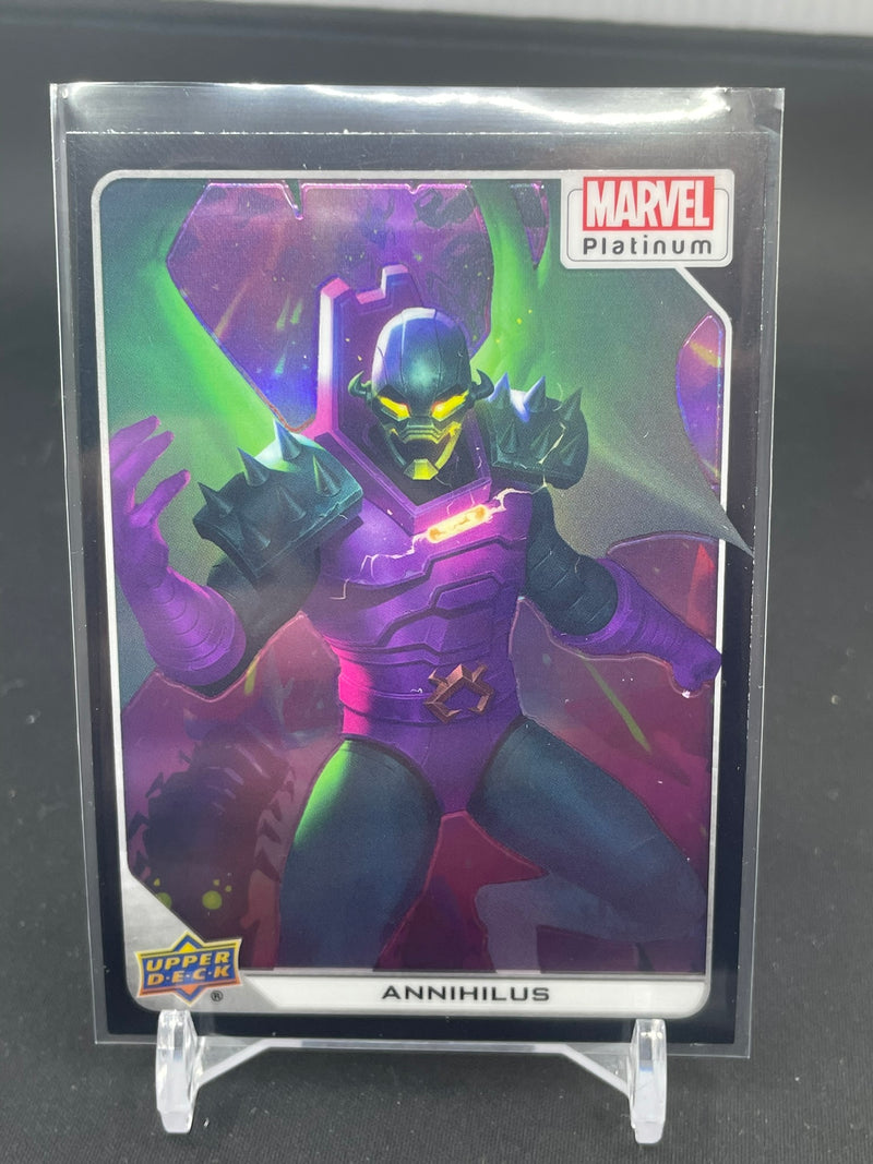 2023 UPPER DECK MARVEL PLATINUM - BLACK RAINBOW - SELECT YOUR CARD