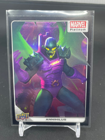 2023 UPPER DECK MARVEL PLATINUM - BLACK RAINBOW - SELECT YOUR CARD