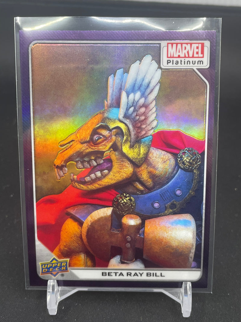 2023 UPPER DECK MARVEL PLATINUM - PURPLE RAINBOW - SINGLES - SELECT YOUR CARD