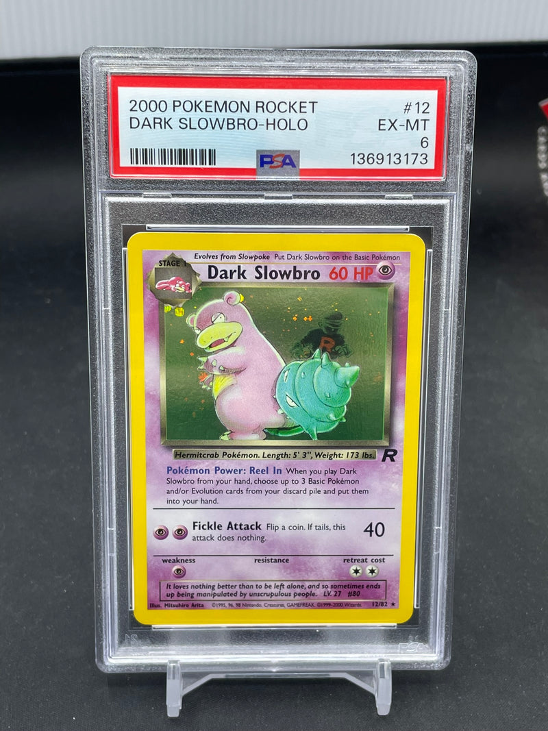 POKEMON - TEAM ROCKET - DARK SLOWBRO - HOLO -