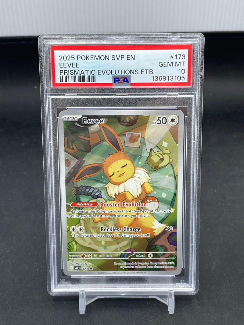 POKEMON - PRISMATIC EVOLUTIONS ETB - EEVEE - FULL ART -