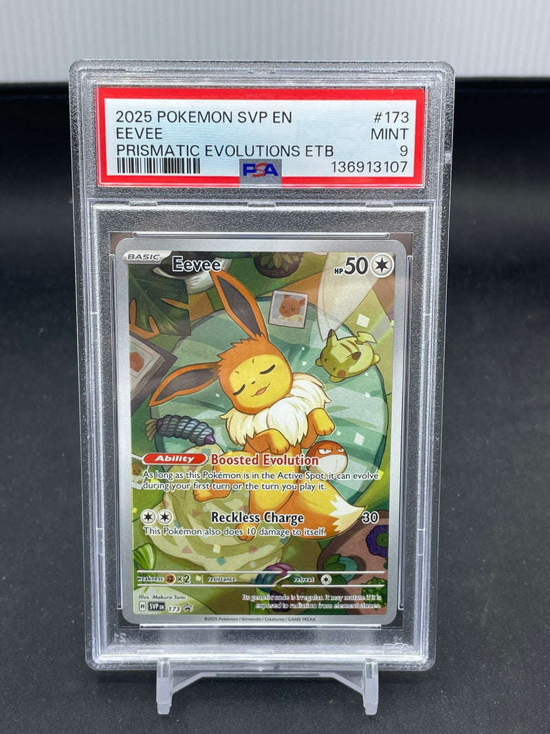 POKEMON - PRISMATIC EVOLUTIONS ETB - EEVEE - FULL ART -