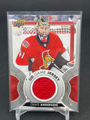 2017 UPPER DECK SERIES ONE - UD GAME JERSEY - SINGLES - RELIC CARD - SELECT YOUR PLAYER