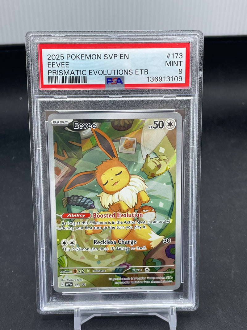 POKEMON - PRISMATIC EVOLUTIONS ETB - EEVEE - FULL ART -