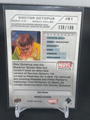 2023 UPPER DECK MARVEL PLATINUM - RED PRISM - DOCTOR OCTOPUS - #91 - #'D/199
