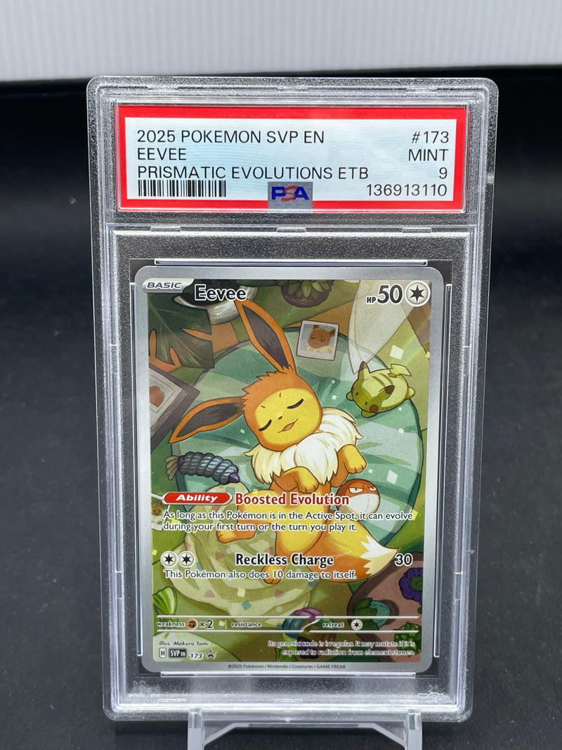 POKEMON - PRISMATIC EVOLUTIONS ETB - EEVEE - FULL ART -