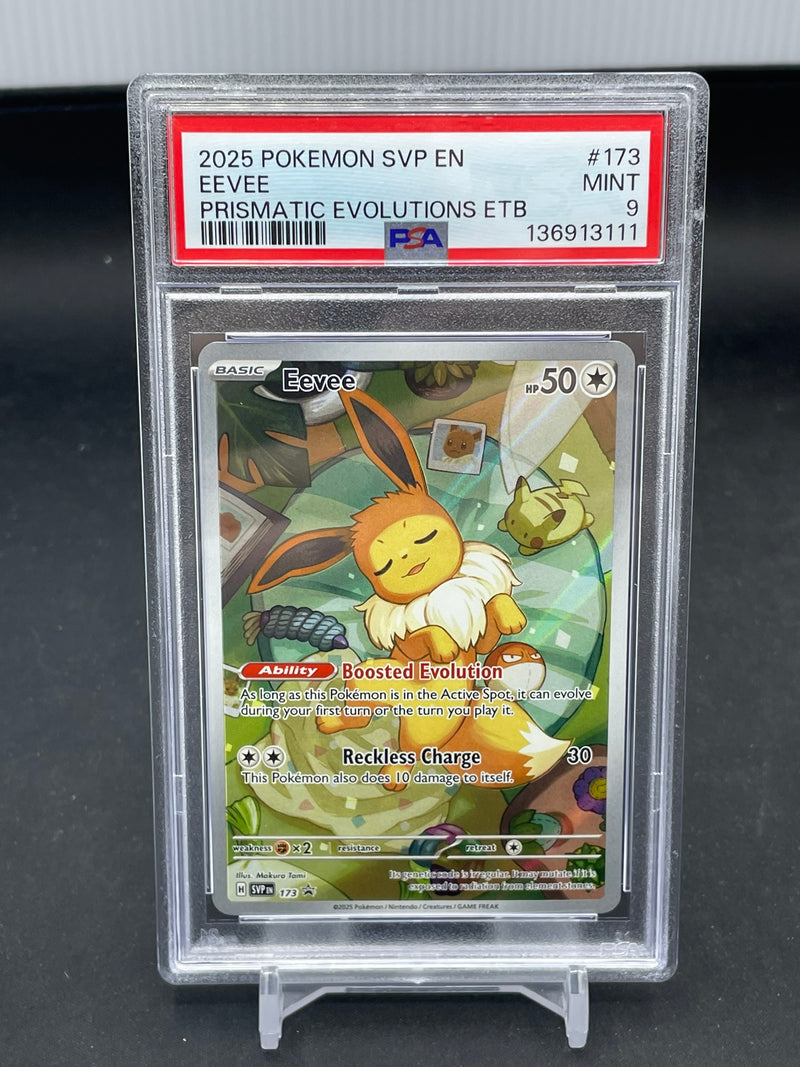 POKEMON - PRISMATIC EVOLUTIONS ETB - EEVEE - FULL ART -