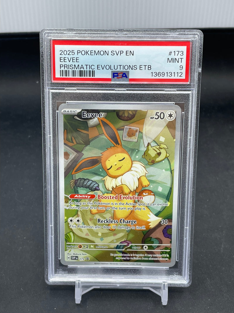 POKEMON - PRISMATIC EVOLUTIONS ETB - EEVEE - FULL ART -