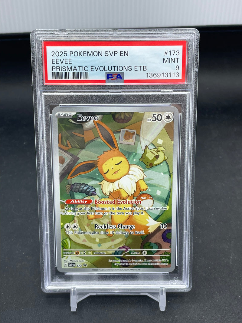 POKEMON - PRISMATIC EVOLUTIONS ETB - EEVEE - FULL ART -
