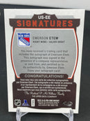 2015 UPPER DECK O-PEE-CHEE - SIGNATURES - E. ETEM -