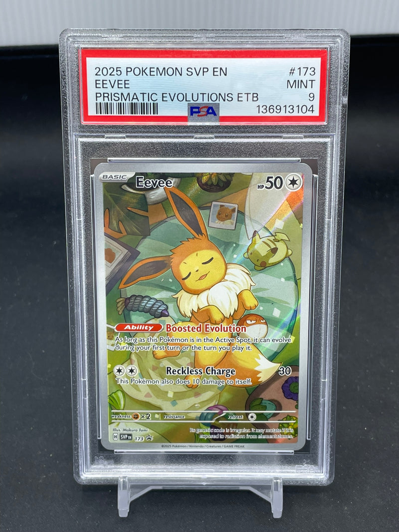POKEMON - PRISMATIC EVOLUTIONS ETB - EEVEE - FULL ART -