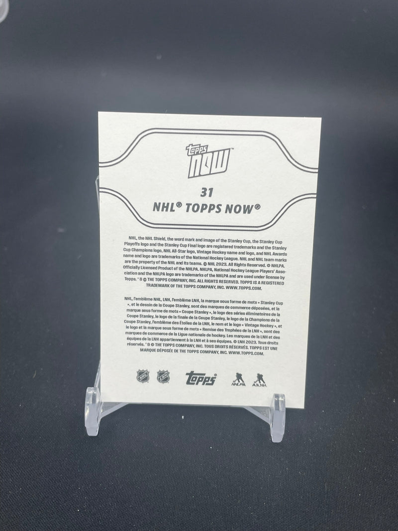 2023 TOPPS NOW - STICKER - C. BEDARD -