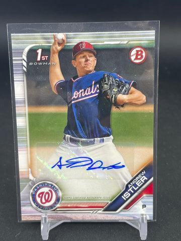 2019 TOPPS BOWMAN - 1ST BOWMAN - A. ISTLER - #PA-AI - AUTOGRAPH