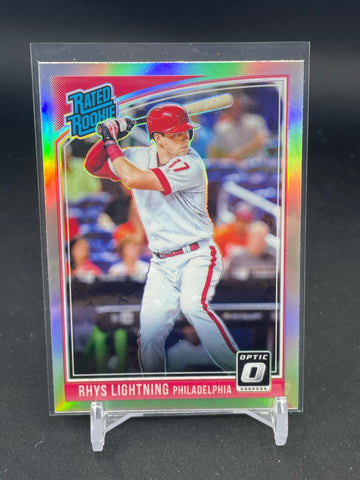 2018 PANINI DONRUSS OPTIC - RATED ROOKIE - PRIZM - R. LIGHTNING - #38 - RC
