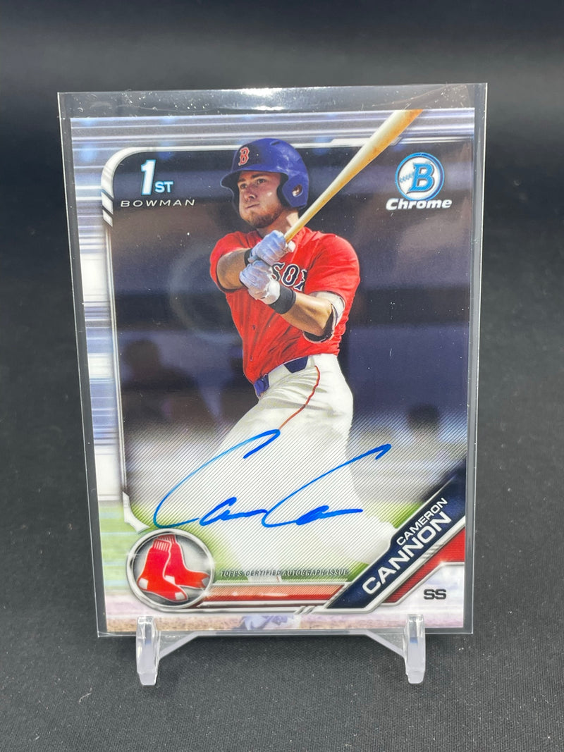 2019 TOPPS BOWMAN CHROME - 1ST BOWMAN - C. CANNON -