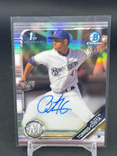 2019 TOPPS BOWMAN CHROME - 1ST BOWMAN - REFRACTOR - Q. TORRES-COSTA -