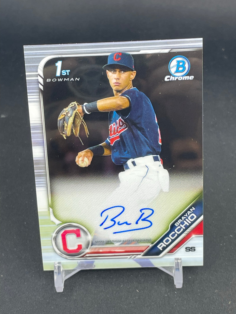 2019 TOPPS BOWMAN CHROME - 1ST BOWMAN - B. ROCCHIO -