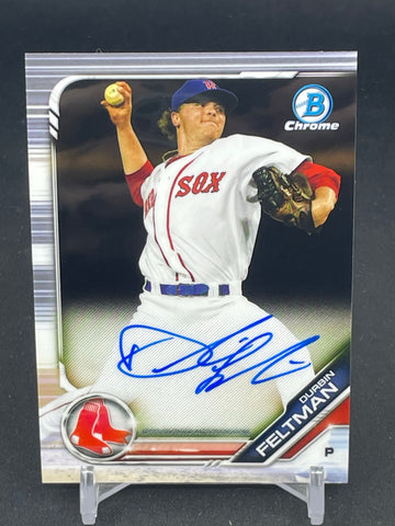 2019 TOPPS BOWMAN CHROME - D. FELTMAN - #CPA-DF - AUTOGRAPH