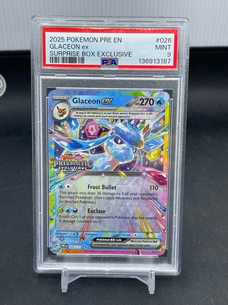 POKEMON - SURPRISE BOX EXCLUSIVE - GLACEON EX -