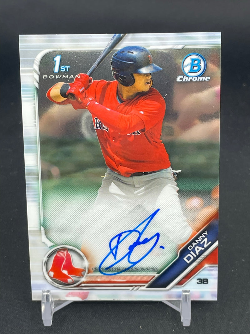 2019 TOPPS BOWMAN CHROME - 1ST BOWMAN - D. DIAZ -