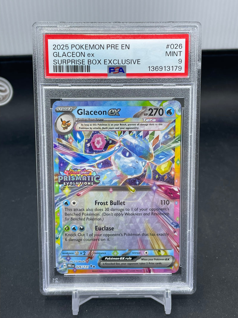 POKEMON - SURPRISE BOX EXCLUSIVE - GLACEON EX -