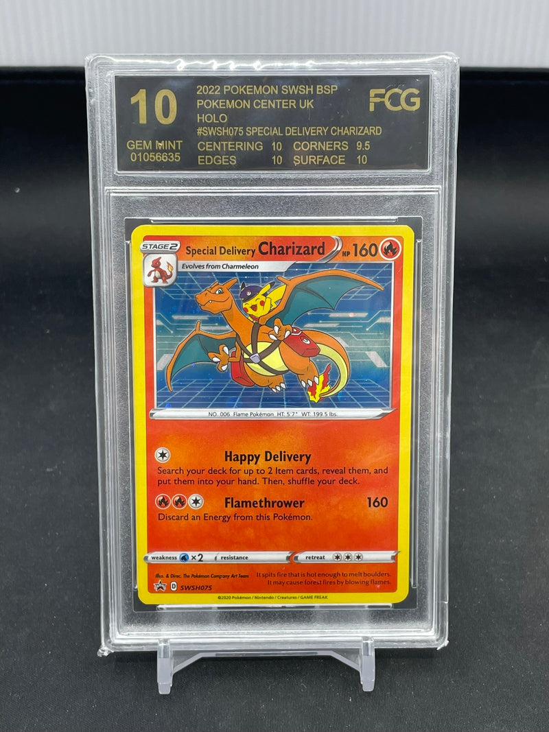 POKEMON - POKEMON CENTER PROMO - SPECIAL DELIVERY CHARIZARD 0 HOLO -