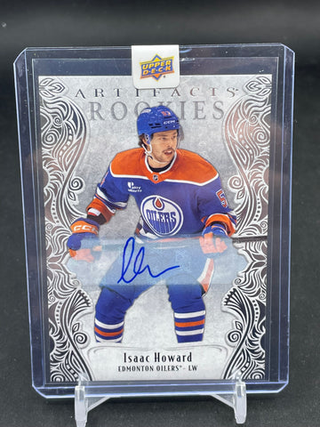 2025 UPPER DECK ARTIFACTS - AUTO ROOKIES - I. HOWARD - #XV - AUTOGRAPH - RC
