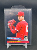 2018 PANINI DONRUSS OPTIC - RETRO RATED ROOKIE - S. OHTANI -