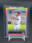 2018 PANINI DONRUSS OPTIC - RATED ROOKIE - PRIZM - V. ROBLES -
