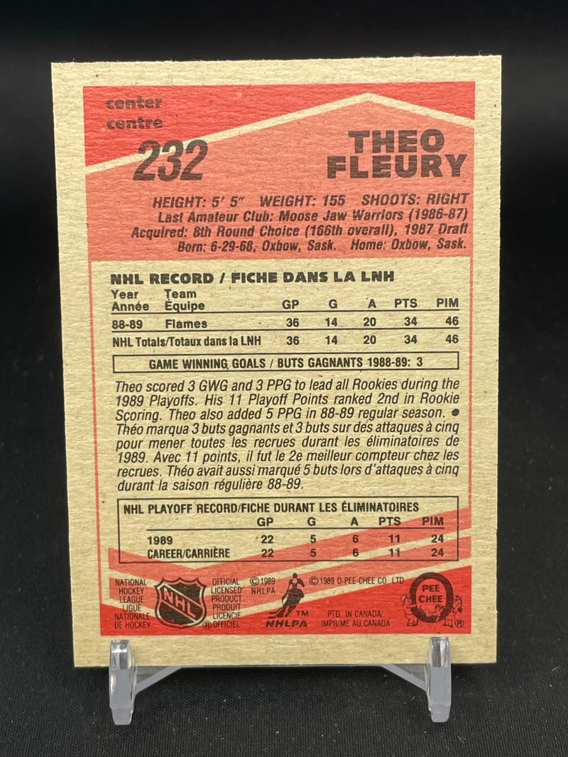 1989 O-PEE-CHEE - T. FLEURY -