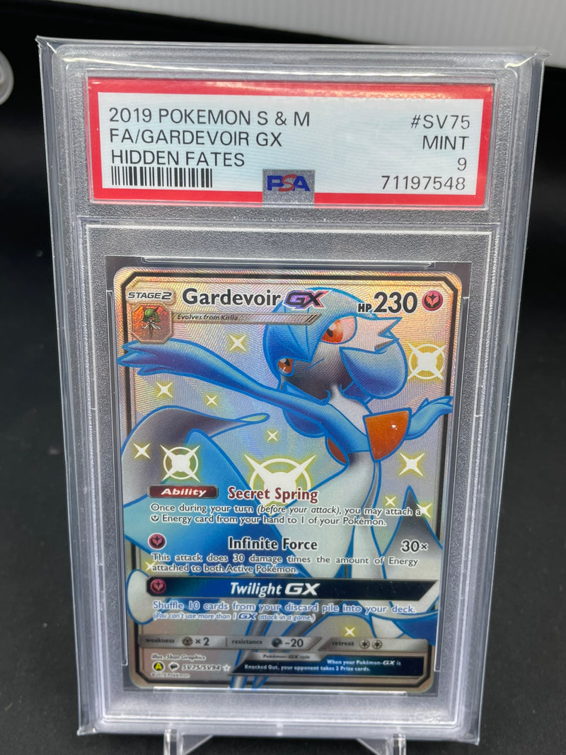 POKEMON - HIDDEN FATES - GARDEVOIR GX - SHINY VAULT -