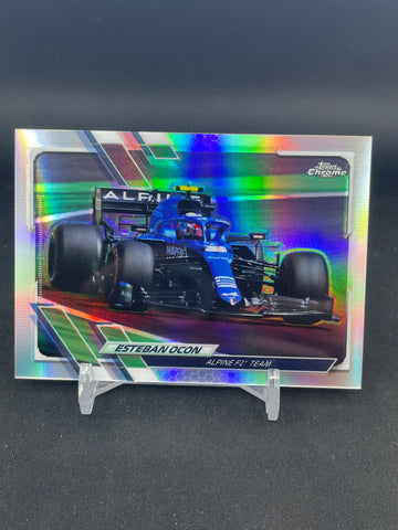 2021 TOPPS CHROME F1 - REFRACTOR - SINGLES - SELECT YOUR PLAYER