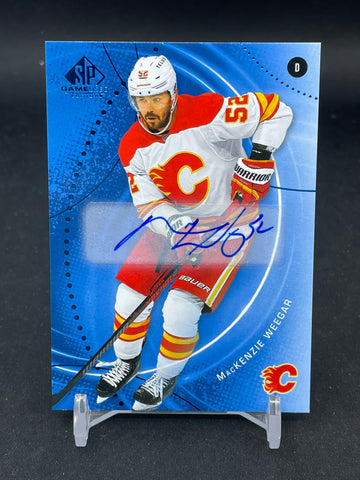 2025 UPPER DECK SP GAME USED - BLUE AUTOGRAPH - M. WEEGAR - #194 - AUTOGRAPH