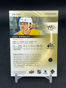 2025 UPPER DECK SP GAME USED - BLUE AUTOGRAPH - AUTHENTIC ROOKIES - O. WIESBLATT -