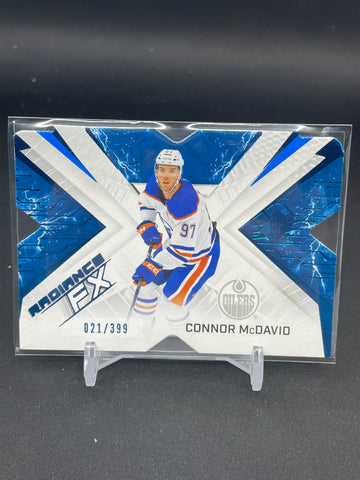 2022 UPPER DECK SPX - RADIANCE FX - C. MCDAVID - #RFX-34 - #'D/399