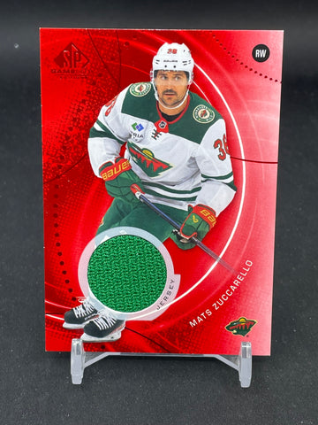 2025 UPPER DECK SP GAME USED - RED JERSEY - M. ZUCCARELLO - #40 - RELIC