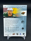 2025 UPPER DECK SP GAME USED - RED JERSEY - M. ZUCCARELLO -