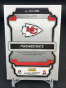 2023 PANINI PRIZM - GREEN PULSAR - PREMIER JERSEYS - R. RICE -