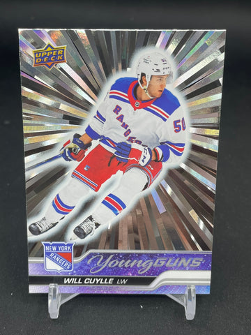 2023 UPPER DECK SERIES ONE - OUTBURST YOUNG GUNS - W. CUYLLE - #213 - RC