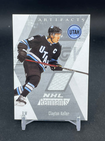 2025 UPPER DECK ARTIFACTS - NHL REMNANTS - C. KELLER - #NR-8 - RELIC