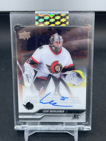 2023 UPPER DECK CLEAR CUT - L. MERILAINEN - #CC-LM - AUTOGRAPH - RC