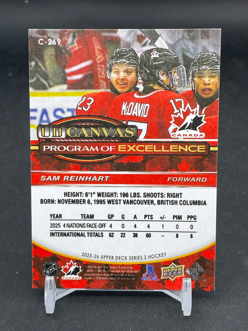 2025 UPPER DECK SERIES TWO - UD CANVAS - PROGRAM OF EXCELLENCE - S. REINHART -
