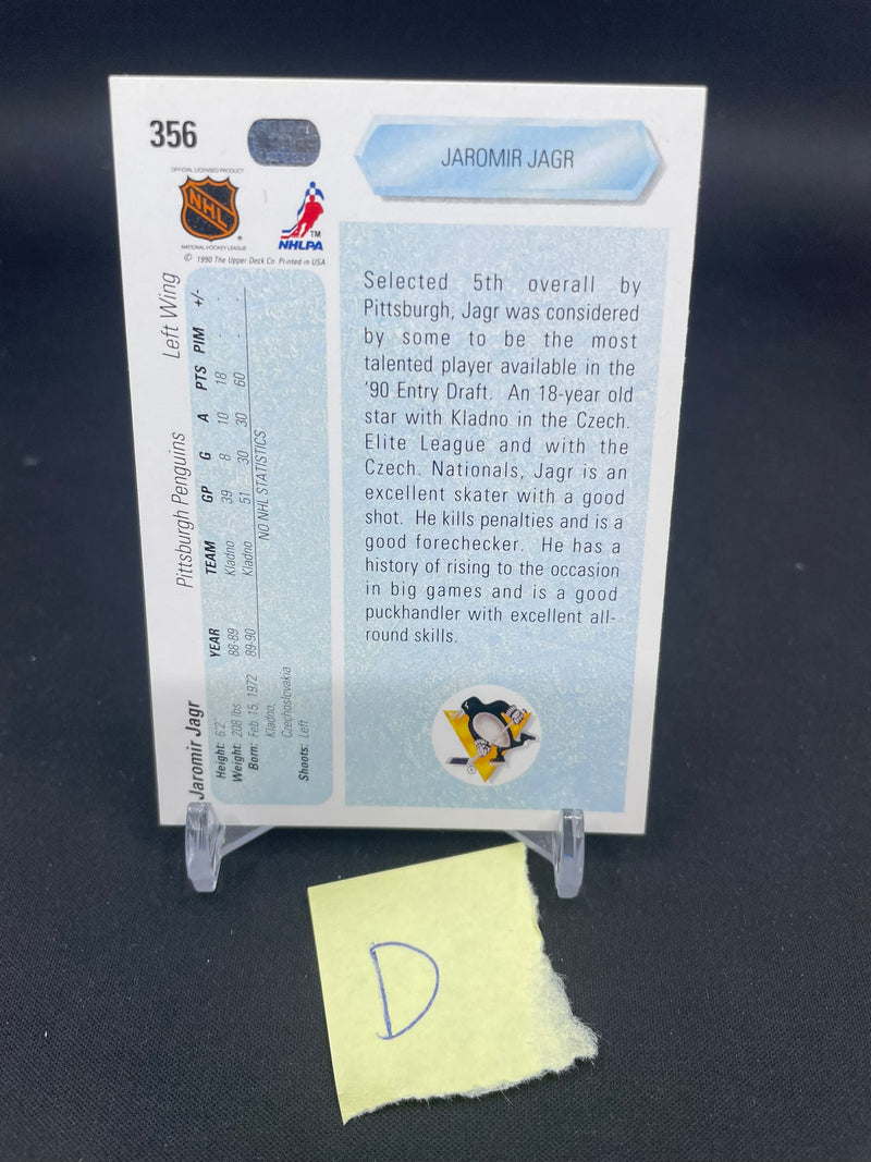 1990 UPPER DECK - J. JAGR -