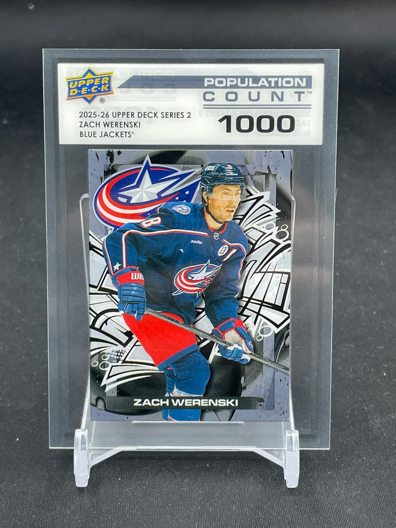 2025 UPPER DECK SERIES TWO - POPULATION COUNT 1000 - Z. WERENSKI - #PC-33 - #'D/1000