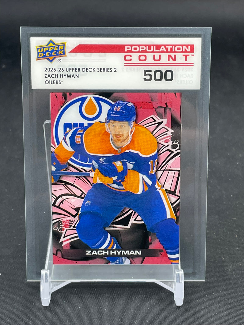 2025 UPPER DECK SERIES TWO - POPULATION COUNT 500 - Z. HYMAN - #PC-48 - #'D/500