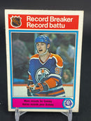 1982 O-PEE-CHEE - RECORD BREAKER - W. GRETZKY -