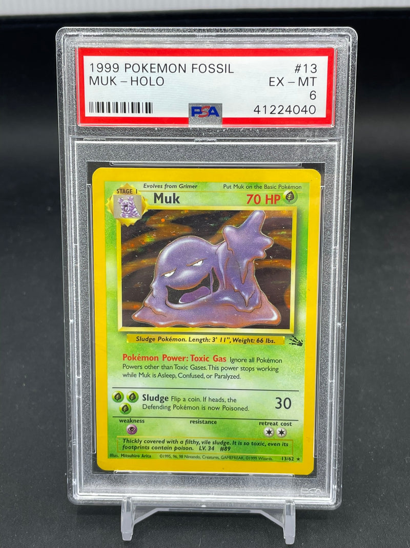 POKEMON - FOSSIL - MUK - HOLO -