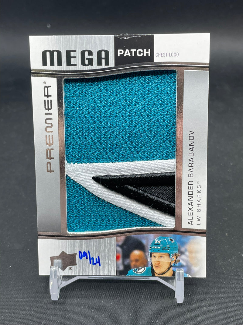 2023 UPPER DECK PREMIER - MEGA PATCH - A. BARABANOV - #PMP-BA - #'D/24 - RELIC