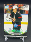 2023 UPPER DECK TEAM CANADA WORLD JUNIORS - PROSPECTUS MOMENTOUS - C. BEDARD -