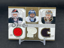 2008 UPPER DECK O-PEE-CHEE - MATERIALS - M. BRODEUR / R. LUONGO / J. GIGUERE -